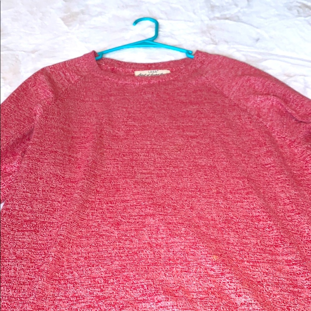 Pink wool sweater